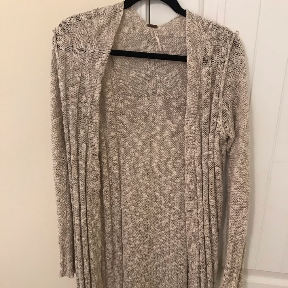 Free People Long Cardigan
